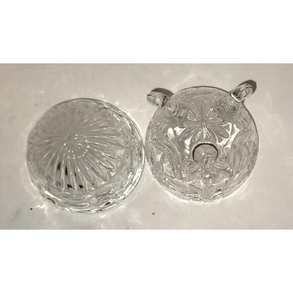 Vintage Alexandra 24% Lead Crystal Egg Footed Stunning Condition! - Picture 3 of 7